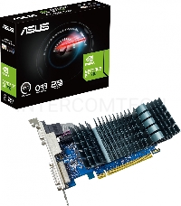 Видеокарта Asus PCI-E GT710-SL-2GD3-BRK-EVO NVIDIA GeForce GT 710 2048Mb 64 DDR3 954/5012 DVIx1 HDMIx1 CRTx1 HDCP Ret low profile