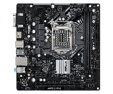 Материнская плата ASRock H470M-HVS LGA1200, H470, 2*DDR4, D-Sub+HDMI, 4xSATA3 6.0, 2xUSB 3.2, 4xUSB 2.0, mATX