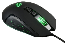 Мышь Oklick 945G REVENGE черный оптическая (3200dpi) USB игровая (8but)