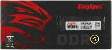 Память DDR5 16GB 4800MHz Kingspec KS4800D5P11016G RTL PC5-38400 CL40 DIMM 288-pin 1.1В single rank Ret