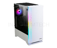 Корпус ZALMAN S5, ATX, WHITE, WINDOW, 2xCOMBO (3.5 or 2.5), 4x2.5, 2xUSB2.0, 1xUSB3.0, FRONT 1x120mm, REAR 1x120mm RGB