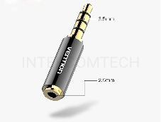 Переходник Vention Jack 2.5 mm F/3.5mm M Переходник Vention Jack 2.5 mm F/3.5mm M