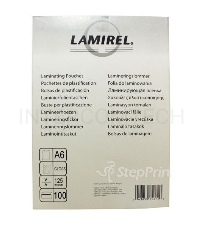 Пленка для ламинирования Lamirel LA-7866201 А6, 125мкм, 100 шт.