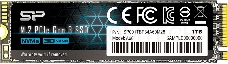 Накопитель SSD Silicon Power 1Tb M.2 A60 <SP001TBP34A60M28> (PCI-E 3.0 х4, up to 2200/1600MBs, 250000 IOPs, 3D TLC, NVMe 1.3, 600TBW, 22х80мм)