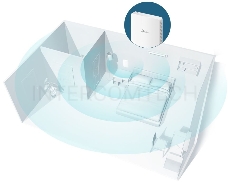 Точка доступа TP-Link AC1200 dual band wall-plate access point, 866Mbps at 5GHz and 300Mbps at 2.4G, 4 Giga LAN port