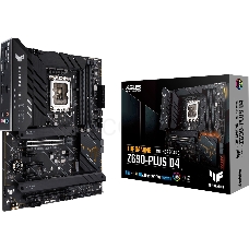 Материнская плата ASUS TUF GAMING Z690-PLUS D4, Soc-1700 Intel Z690 4xDDR4 ATX AC`97 8ch(7.1) 2.5Gg RAID+HDMI+DP