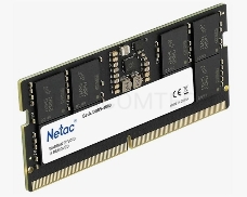 Модуль памяти SO-DIMM DDR5 Netac Basic 16GB 4800MHz CL40 1.1V / NTBSD5N48SP-16