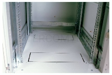 Шкаф телекоммуникационный напольный 18U (600x600) дверь металл (2 места), [ ШТК-М-18.6.6-3ААА ]