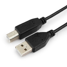 Кабель Гарнизон Кабель USB 2.0, AM/BM, 3м, пакет (GCC-USB2-AMBM-3M)