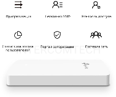 Точка доступа TP-Link AC1200 dual band wall-plate access point, 866Mbps at 5GHz and 300Mbps at 2.4G, 4 Giga LAN port