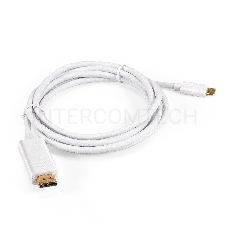 Кабель-адаптер Type C-HDMI ExeGate EX-CM-HDMI2M-0.1 (USB Type C/19M, 4K@120HZ 8K@ 30Hz, 1,8м)