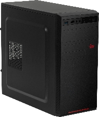 Компьютер  IRU Home 320A3SE MT Ryzen 5 3500 (3.6) 16Gb SSD512Gb GTX1650 4Gb Free DOS GbitEth 400W черный (1974930)