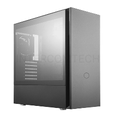 Корпус без БП Cooler Master Silencio S600, USB3.0x2, 1xSD card reader, 2x120 Fan, TG Side Panel, ATX, w/o PSU