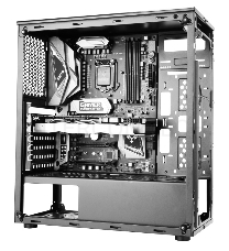 Корпус Formula F-3402 черный без БП ATX 5x120mm 2x140mm 2xUSB2.0 1xUSB3.0 audio bott PSU