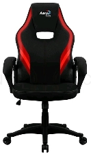 Кресло для геймера Aerocool AERO 2 Alpha Black Red , черно-красное, до 125 кг, ШxДxВ : 64x67x111-119см, газлифт класс 4 до 100 мм, механизм Бабочка