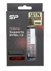 Накопитель SSD Silicon Power 1Tb M.2 A60 <SP001TBP34A60M28> (PCI-E 3.0 х4, up to 2200/1600MBs, 250000 IOPs, 3D TLC, NVMe 1.3, 600TBW, 22х80мм)