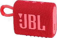 Динамик JBL Портативная акустическая система JBL GO 3, красный