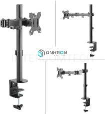 Кронштейн ONKRON D121E для монитора 13-32 настольный, чёрный