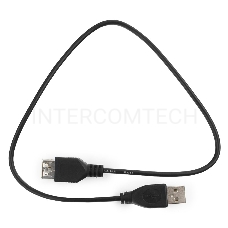 Кабель Гарнизон Кабель удлинитель USB 2.0, AM/AF, 0.5м, пакет (GCC-USB2-AMAF-0.5M)