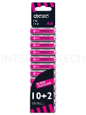 Элемент питания алкалиновый LR6 Super Alkaline SBL-10+2 (уп.12шт) ФАZА 2854582