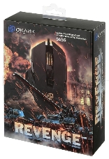 Мышь Oklick 945G REVENGE черный оптическая (3200dpi) USB игровая (8but)