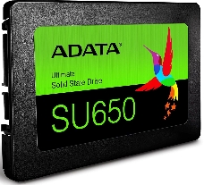 Накопитель SSD ADATA 256GB SU650 <ASU650SS-256GT-R> 2.5 (SATA3, up to 520/450MBs, 3D NAND, 140TBW)