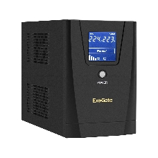 ИБП ExeGate EX292799RUS SpecialPro Smart LLB-1500.LCD.AVR.2SH.3C13 <1500VA/950W, LCD, AVR, 2*Schuko+3*C13, съемн.кабель, металлический корпус, Black>