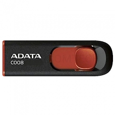 Флеш Диск AData 16Gb C008 AC008-16G-RKD USB2.0 красный