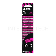Элемент питания алкалиновый LR6 Super Alkaline SBL-10+2 (уп.12шт) ФАZА 2854582