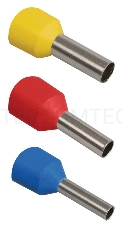 Наконечник-гильза изол. Е1012 1кв.мм (уп.100шт) ИЭК UGN10-001-03-12