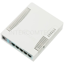 Роутер беспроводной MikroTik RB951G-2HND N300 10/100/1000BASE-TX белый
