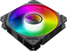 Кулер для корпуса ПК Gamemax FN-12Rainbow-C9-Infinity, 12CM ARGB Rainbow Infinity, frame with reflective design, 3pin+4Pin connector