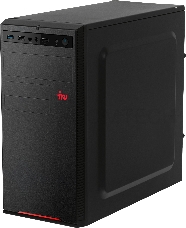 Компьютер  IRU Home 320A3SE MT Ryzen 5 3500 (3.6) 16Gb SSD512Gb GTX1650 4Gb Free DOS GbitEth 400W черный (1974930)