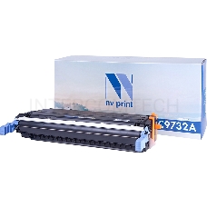 Картридж NV Print совместимый HP C9732A Yellow для LJ Color 5500/5550 (12000k)