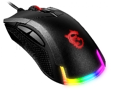 Мышь MSI Clutch GM50 черный оптическая (7200dpi) USB2.0