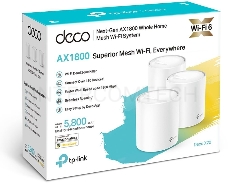 Домашняя Mesh Wi-Fi система TP-Link Deco X20(3-pack) AX1800