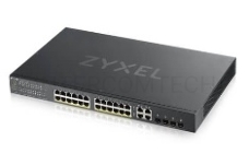 Коммутатор Zyxel NebulaFlex GS192024HPV2-EU0101F 24G 24PoE+ 375W управляемый