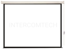 Экран с электроприводом Lumien Eco Control 152x240 см (раб. область 144х232 см) Matte White черная кайма по периметру 16:9