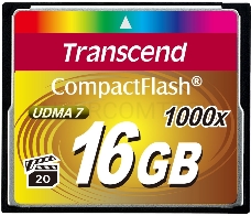 Флеш карта CF 16Gb Transcend TS16GCF1000