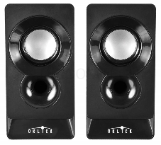 Колонки Oklick OK-165 2.0 черный 6Вт