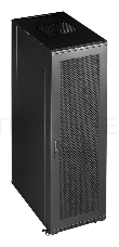 Шкаф 19 Business, 18U 600x800, черный, передняя дверь стекло, задняя дверь распашная металл