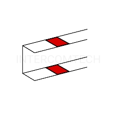 Накладка на стык профиля самоклеющаяся LEGRAND 010692