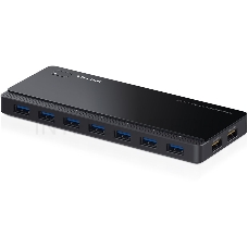Сетевое оборудование TP-Link UH720 7 ports USB 3.0 Hub with 2 power charge ports (2.4A Max), Desktop, a 12V/4A Power Adapter included