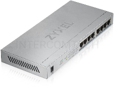 Коммутатор Zyxel GS1008HP Switch PoE +, 8xGE PoE +, tabletop, metal, silent, budget PoE 60 W