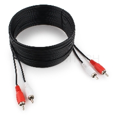 Кабель аудио Cablexpert CCA-2R2R-7.5M, 2xRCA / 2xRCA, 7,5м