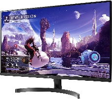 Монитор 27 LG 27QN600-B Black (IPS, LED, Wide, 2560x1440, 75Hz, 5ms, 178°/178°, 350 cd/m, 1000:1, +DP, +2хHDMI, +MM, )