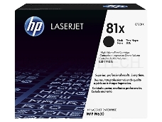 Тонер Картридж HP 81X CF281X черный для HP LJ Pro M630dn/f/h/z (25000стр.)
