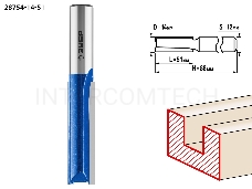 Фреза пазовая прямая удлиненная ПРОФЕССИОНАЛ (14х51х88 мм; хвостовик 12 мм) Зубр 28754-14-51