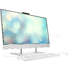 Моноблок HP 27-dp1019ua AiO   27(1920x1080)/Intel Core i3 1125G4(2Ghz)/8192Mb/256PCISSDGb/noDVD/Int:Intel Internal Graphics  /Cam/WiFi/war 1y/Серебристый/DOS + no kbd, no mouse