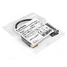 Кабель-переходник DisplayPort-HDMI ExeGate EX-DPM-HDMIF-0.2 (20M/19F, DP1.2 4K@60Hz, 0,2м)